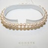 Bracciale Comete Gioielli Easy Basic In Oro Bianco 18kt Con Perle Brq 111 Am