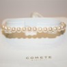 Bracciale Comete Gioielli Easy Basic In Oro Bianco 18kt Con Perle Brq 111 Am