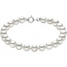 Bracciale Comete Gioielli Easy Basic In Oro Bianco 18kt Con Perle Brq 110 Am