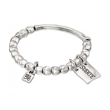Bracciale Unisex Unode50 Modello Sortuda Collezione Inmensidad In Argento Placcato M