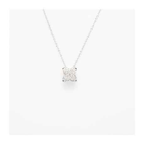 Recarlo Girocollo Xd 069/B030 in oro 18ct con diamanti bianchi certificati