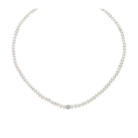 Gioiello Comete, Donna, Girocollo , Oro 750 ‰. Perle Coltivate, Referenza: Fwq 196 B
