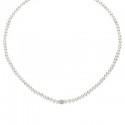 Gioiello Comete, Donna, Girocollo , Oro 750 ‰. Perle Coltivate, Referenza: Fwq 196 B