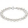 Bracciale Comete Gioielli Easy Basic In Oro Bianco 18kt Con Perle Brq 109 Am