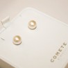 Orecchini Comete Gioielli In Oro Bianco Con Perla