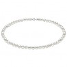 Collana Da Donna Comete Gioielli Easy Basic In Oro Bianco Con Perle Fwq 105 Am