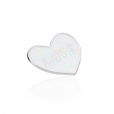 Pandora Elemento Petite Memories Base Cuore d'Amore in Argento