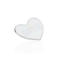 Charm Pandora Base Cuore D'amore Componibile Petite Memories, in Argento e Smalto Colorato