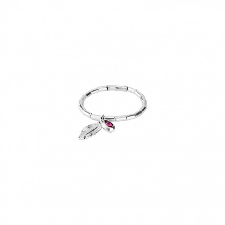 Bracciale Elastico Unode50 Con Moneta Amor In Argento Placcato Pul1596mtl0000m