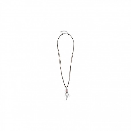 Collana UNOde50 "Estoy Colao" con Piume e Swarovski Rosa COL1312RSAMAR0U