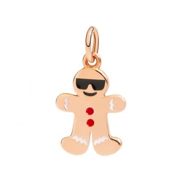 Queriot Civita Orecchini Cuore In Oro Rosa 9k