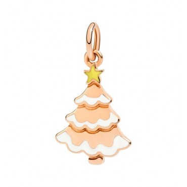 Albero di Natale DoDo in Oro Rosa 9Kt e Smalti colorati