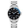 Orologio automatico uomo Hamilton Khaki Navy - Tempo Data - Cinturino in acciaio - H82315131