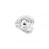 Anello donna uno de 50 Texcoco bagnato in argento con perla bianca realizzato a mano ANI0589BPLMTLOL
