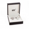 Gemelli Uomo Montblanc Urban Spirit con chiusura a clip in Acciaio colore Silver 114770