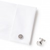 Gemelli Uomo Montblanc Urban Spirit con chiusura a clip in Acciaio colore Silver 114770