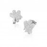 Orecchini donna Roberto Giannotti in Argento 925 con angelo collezione Angeli 1,4x1,7cm - GIA286