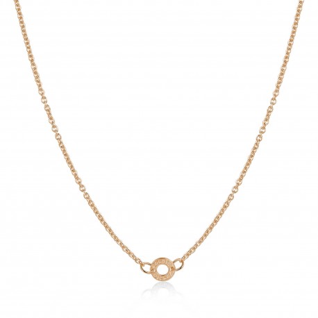 Collana donna Rosato componibile con charm in Argento placcatura in Oro Rosa 43-49cm - RCL05