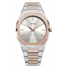 Orologio Uomo Donna D1 Milano Ann Vintage Limited Edition 38m cassa Argento e oro rosa cinturino Acciaio D1-UTBJ01