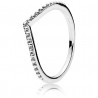 Anello chevron decorato  Pandora