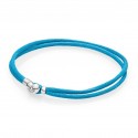 Bracciale in Tessuto Turchese Pandora