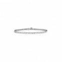 Bracciale Tennis Recarlo Collezione Face Cube in Oro e Diamanti 1,60 Ct