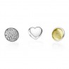 Charm Pandora Pietra Natale Novembre Componibile Petite Memories, in Argento, Zirconi e Pietra Colorata