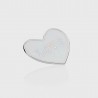 Charm Pandora Base Cuore D'amore Componibile Petite Memories, in Argento e Smalto Colorato