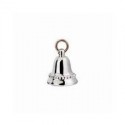 Fortunella Queriot con Pallini in Argento Lucido e Oro Rosa 9Kt