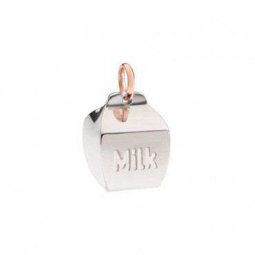Sonaglino Queriot Milk in Argento Sabbiato e Oro Rosa 9kt