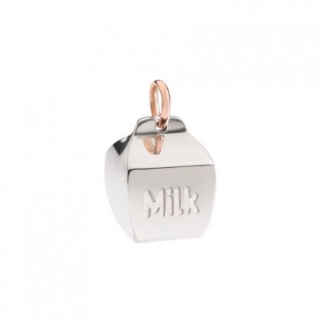 Sonaglino Queriot Milk in Argento Sabbiato e Oro Rosa 9kt