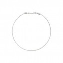 Bracciale Queriot Modello Giulia Fine in Argento con Chiusura ad amo Misura 16,5