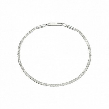 Bracciale Queriot Modello Giulia in Argento con Chiusura ad amo Misura 18,5