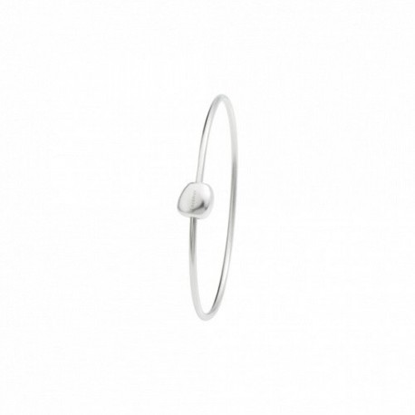 Bracciale Rigido Queriot Sasso in Argento Misura Extra-Small