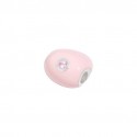 Sasso Grande Queriot Componente in Argento, Smalto Color Rosa e Zaffiro Rosa 4 pt.