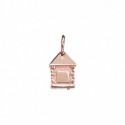 Micro Casetta Queriot Componente in Oro Rosa 9 Kt