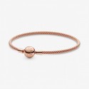 Bracciale Pandora Moments Maflia Mesh Rosè