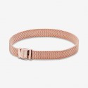 Bracciale Pandora Reflexions Maglia Mesh Rosè