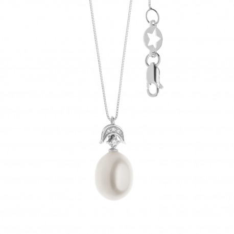 Collana Mughetto Perle Comete Gioielli GLP583