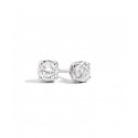Orecchini Solitario Donna Recarlo Collezione Anniversary in oro bianco e diamante  Ct 0,23