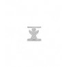 Charm  Eleonora Giordani Angelo in  Argento con Zirconi