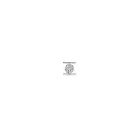 Charm  Eleonora Giordani Coccinella in  Argento con Zirconi