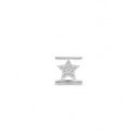 Charm  Eleonora Giordani Stella in  Argento con Zirconi