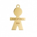 Ciondolo Bimbo  Oro Puro in Oro giallo