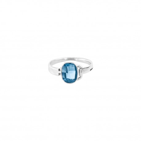 Anello Inner Peace  Uno de 50 Ecstasy in Argento con Swarovski