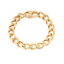 Bracciale Maglia Rotonda Donna Rebecca Groumette in Argento Bronzo Placcato Oro
