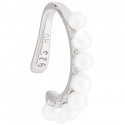Ear Cuff Donna Rebecca Golden Ear in Argento con Perle