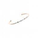 Bracciale Cuff  Donna Dodo Bollicine in Oro Rosa e ArgentoDBC1000BOLLI0009A