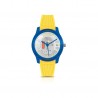 Orologio IAM   Al quarzo cassa da 36mm Blu in Policabonato quadrante Trasparente cinturino in Silicone