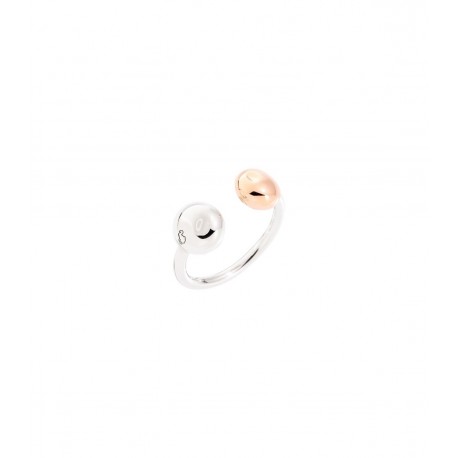 Anello Pepita Dodo in Argento 925 e oro rosa - DAC0008 PEPIT